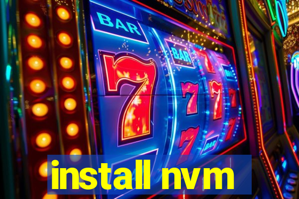 install nvm